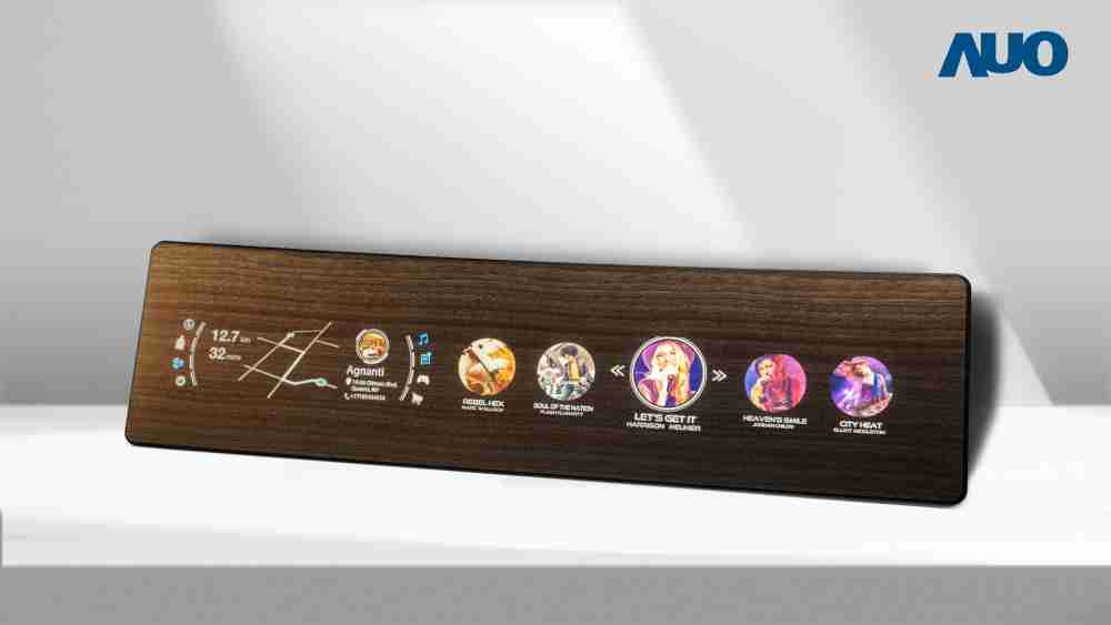 尊龙z6研发全球最高穿透度达80%的AmLED木纹显示器，，可于使用时呈现高亮度、、、、清晰可见的信息，，，，并在不使用时回归为单纯的饰板，，，节能兼具美观