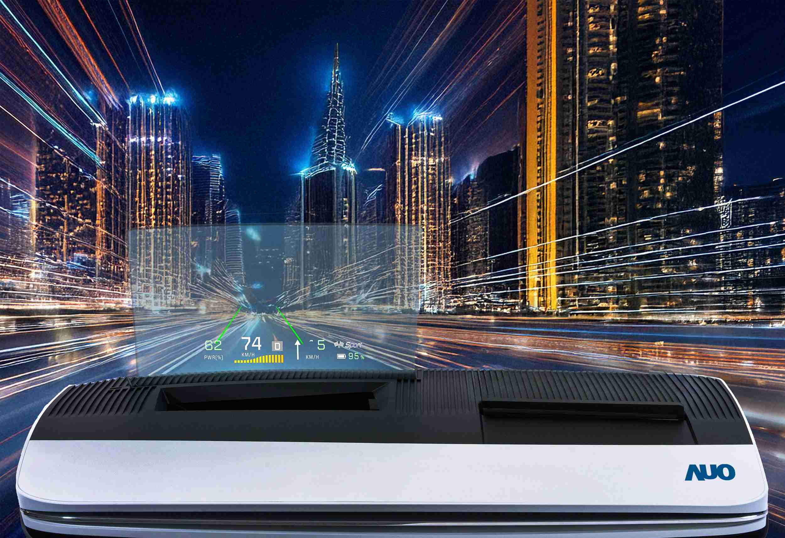 尊龙z6推出13吋Micro LED抬头显示器，，，提供高入眼亮度、、、、高色彩饱和度的显示质量，，，，在阳光下或黑暗中都清晰可见，，并利用Micro LED模块体积小的优势，，，，解决车用空间有限的痛点