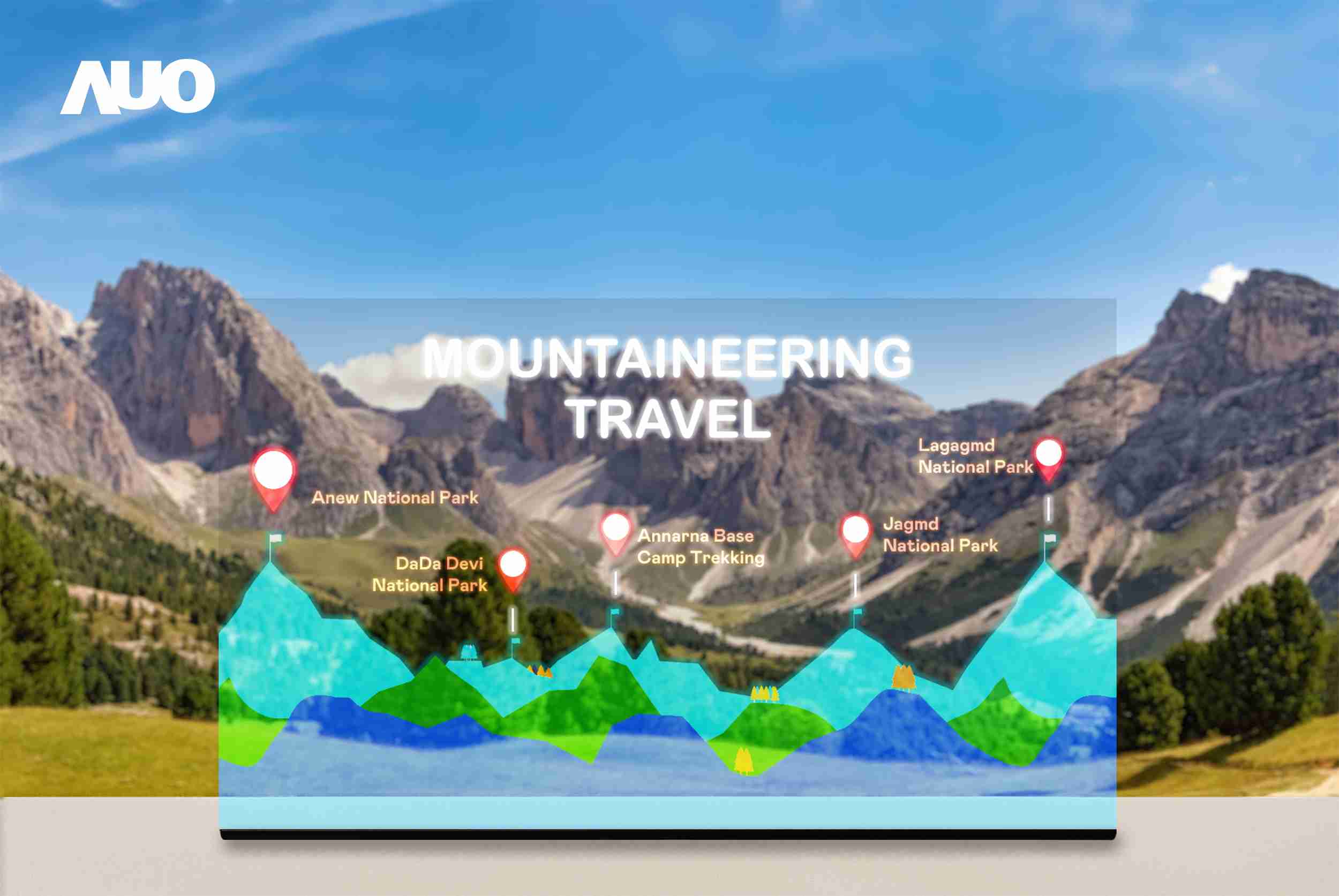 尊龙z6展示全球单片尺寸最大(*)42吋透明Micro LED显示器拼接而成的〝64吋透明Micro LED显示器〞，，，，具备高透明度、、1,000 nits高亮度、、、广色域、、、采用三边无边框的无缝拼接等多重特色，，，，呈现超高清、、、、细腻画质而不遮挡后方视觉，，满足层峰需求，，可广泛运用于零售、、、、艺术展览或商业空间等场域